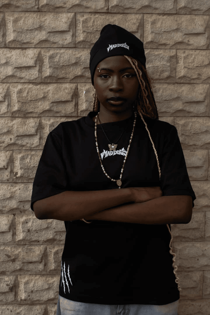 SAVE ME TEE - Black Short Sleeve - View 1