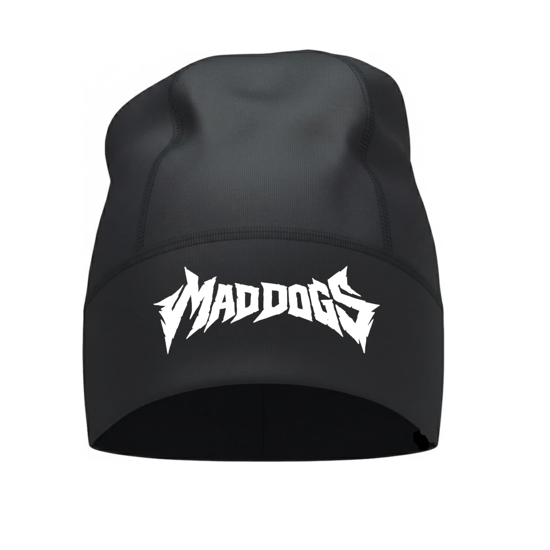 SKULL CAP - Black Skull Cap - View 3